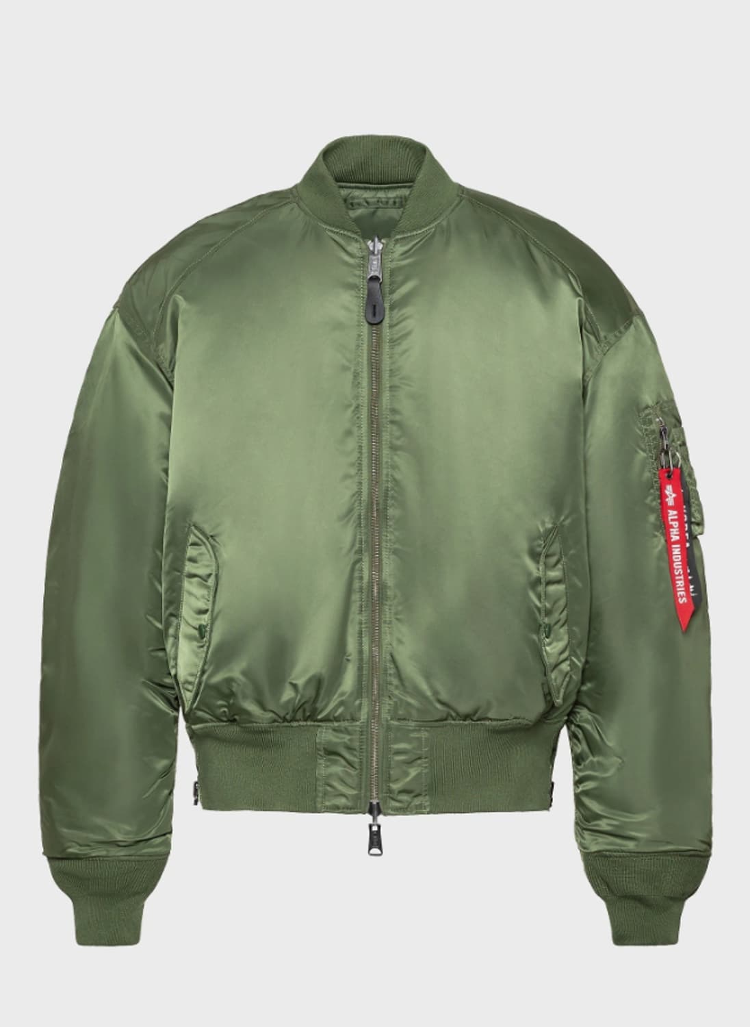 [M] 알파인더스트리 MA-1 플라이트 자켓 세이지 상품이미지1