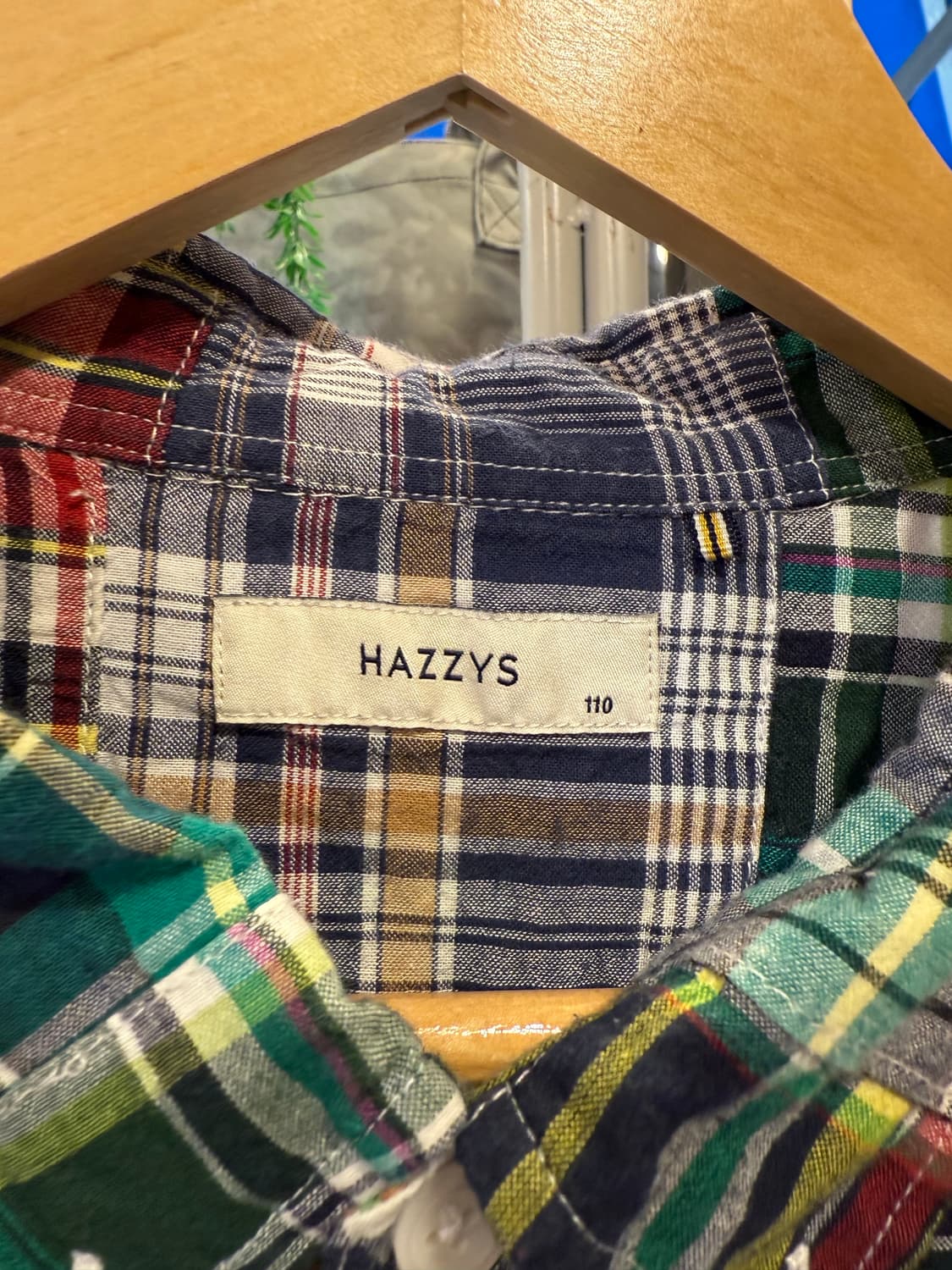 헤지스 멀티 컬러 체크셔츠 상품이미지2