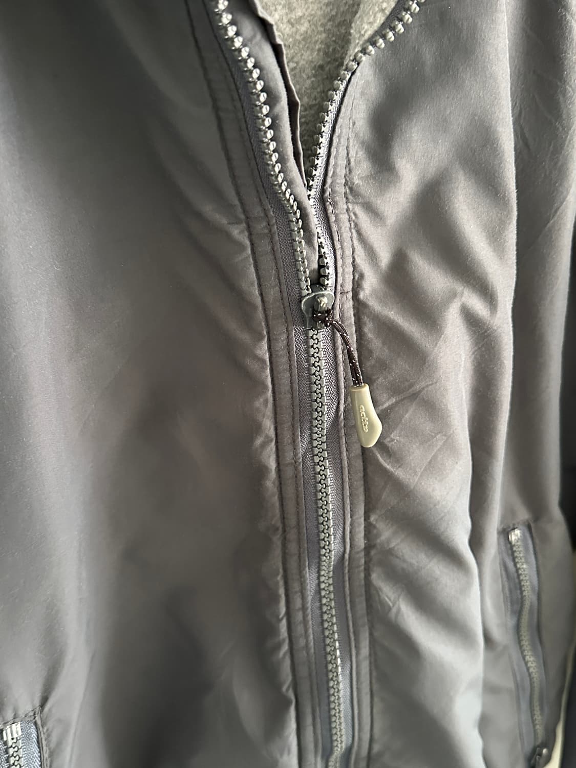 90s 울리치 Woolrich USA 플리스 라이닝 웜업 자켓 상품이미지3