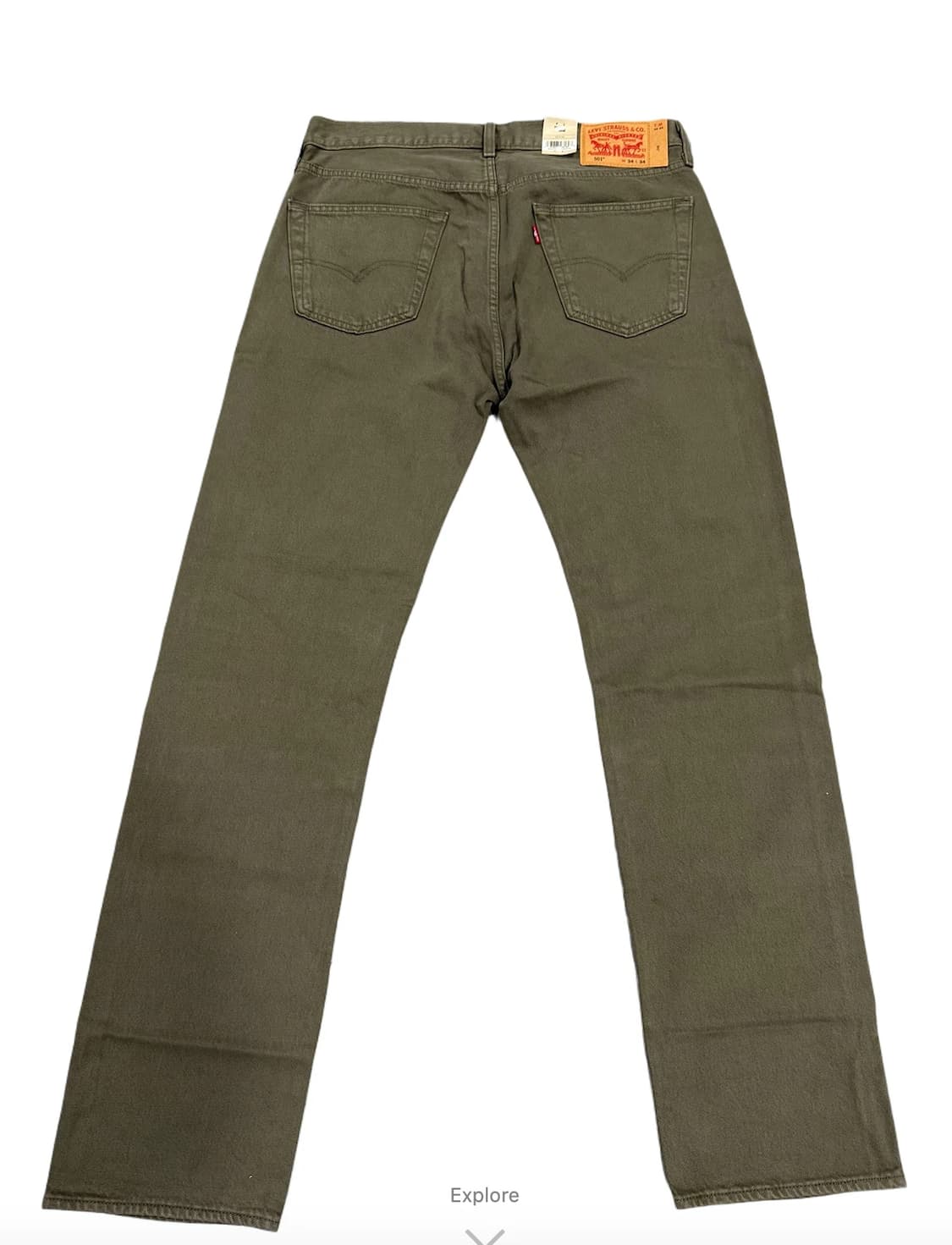  리바이스 501 오리지널 핏 진 상품이미지3