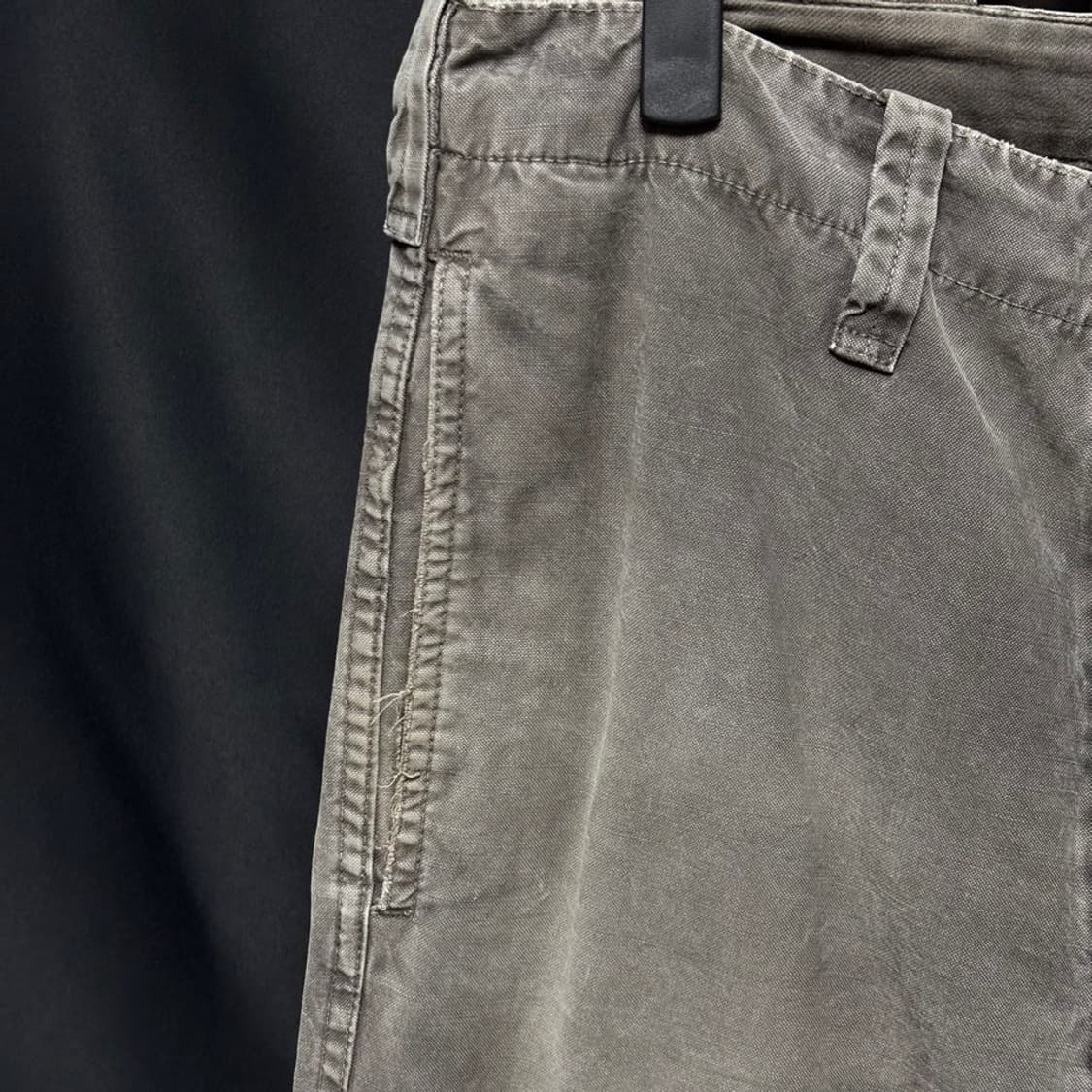 1) 비즈빔 visvim 기포드 팬츠 DMGD 블랙 상품이미지4