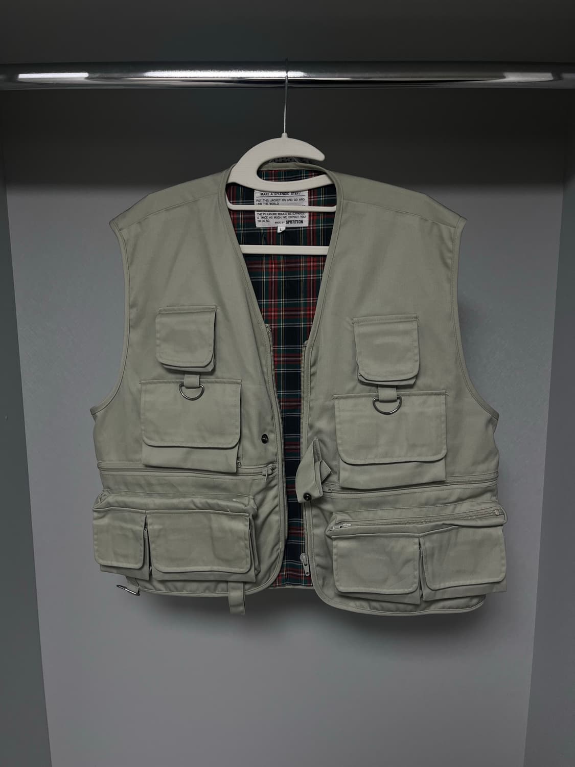 Spurtion fishing vest / japanese vintage 상품이미지1