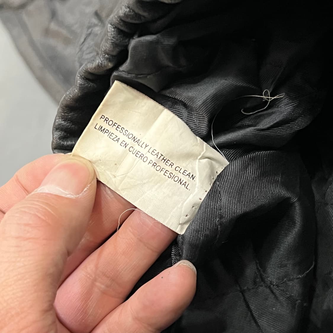  빈티지 레더 봄버 자켓 y15016 상품이미지8