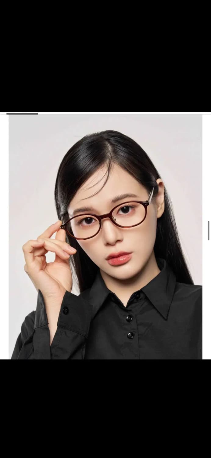 투디터 오벌형 뿔테 안경 상품이미지3