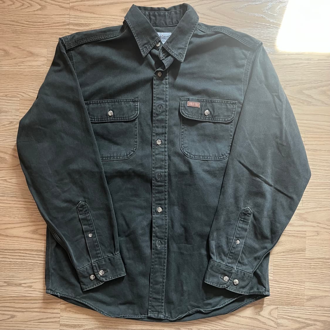 [CARHARTT] 칼하트 모스그린 워크셔츠 상품이미지1