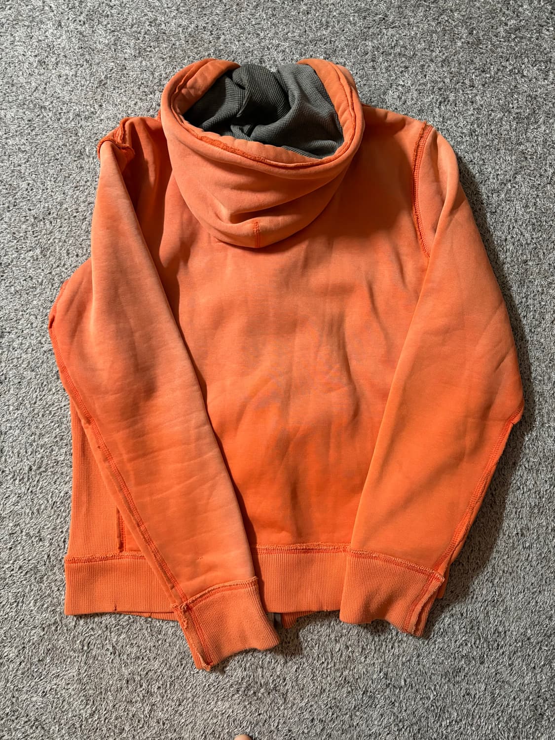 아베크롬비 A&F 오렌지 후드집업 상품이미지2