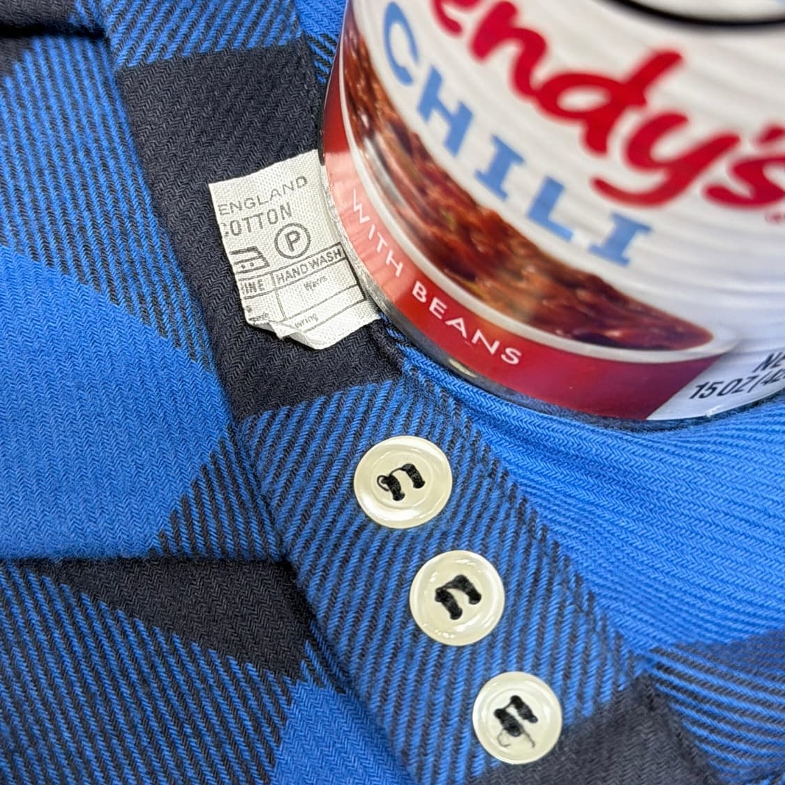 버버리 오리지널 영국제 빈티지 체크셔츠 상품이미지6