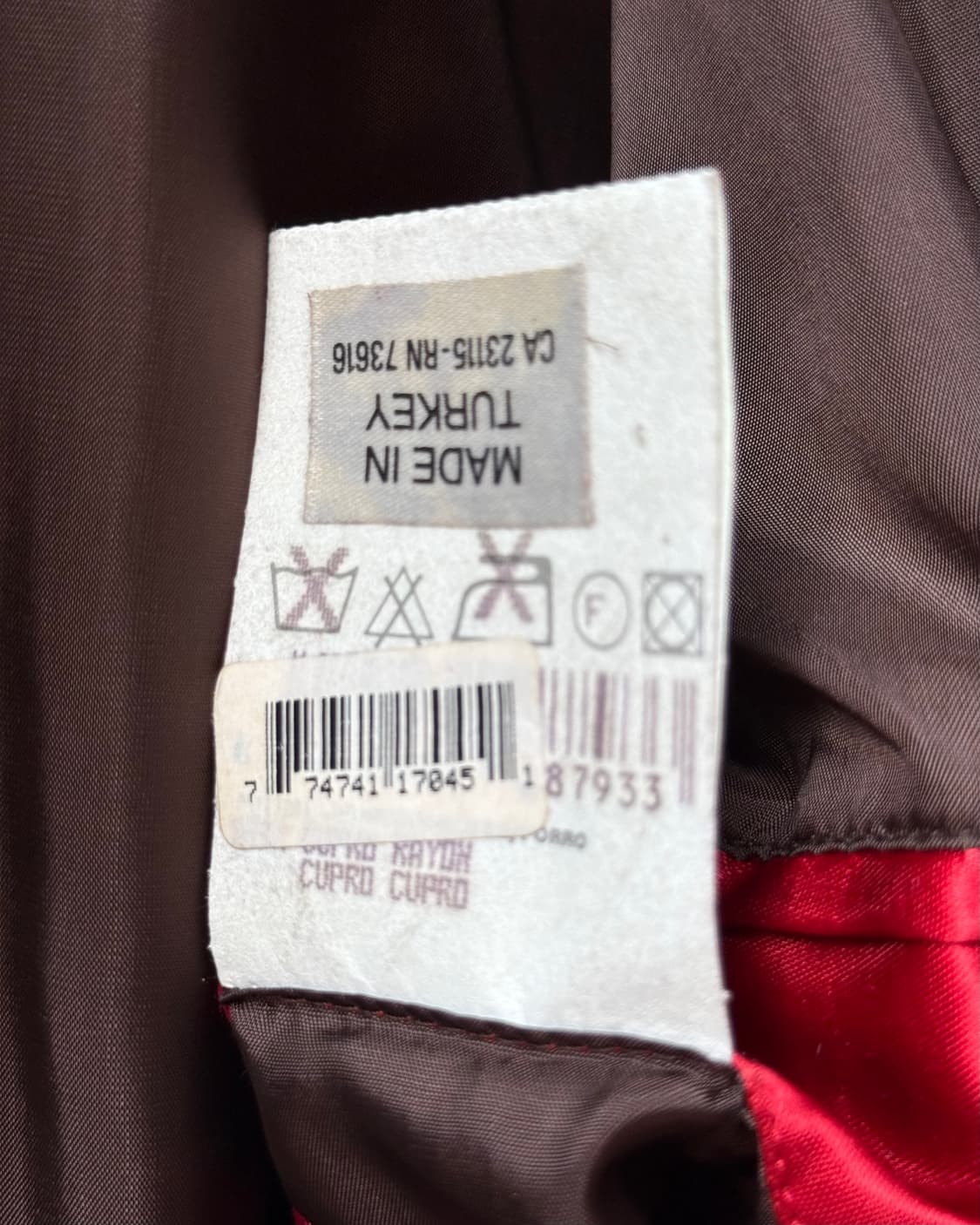 HUGO BOSS brown calfskin leather jacket 상품이미지10