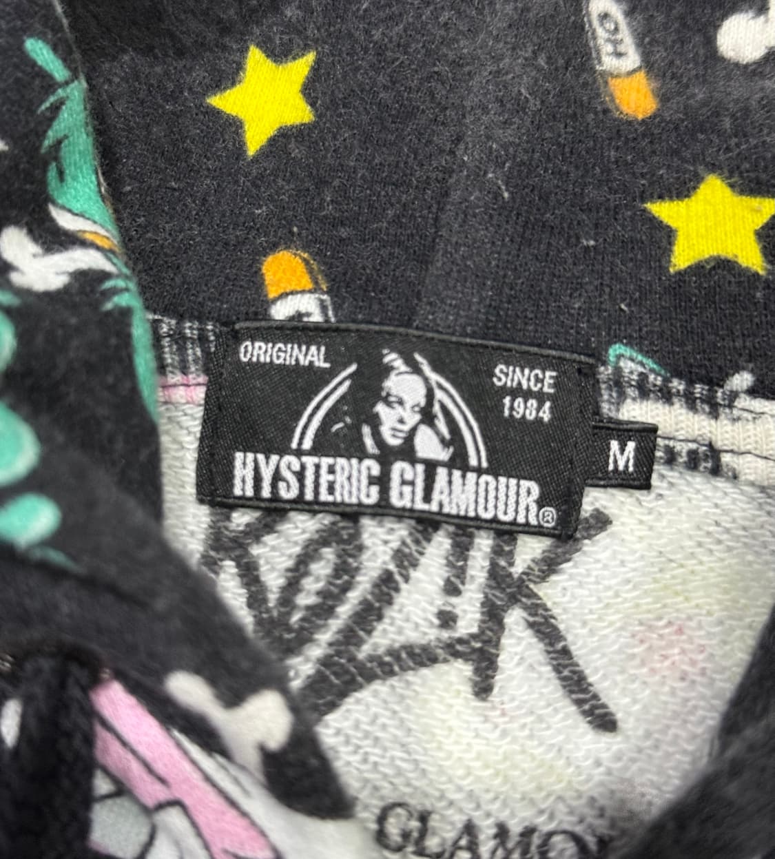 히스테릭 글래머xKozik pop drug 후드 집업 자켓 상품이미지2