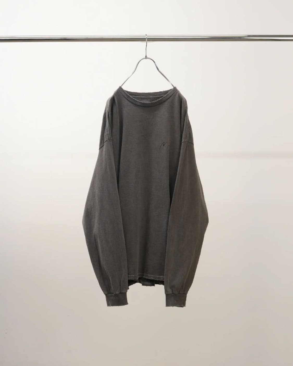 [2] 안셀름 롱슬리브 티셔츠 블랙 상품이미지1