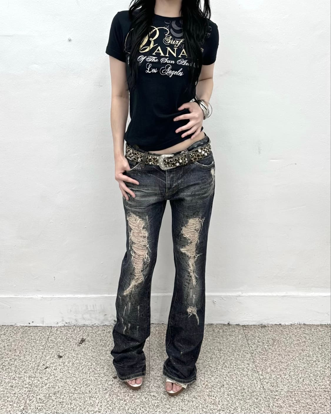 Banana republic lettering short sleeve 상품이미지1