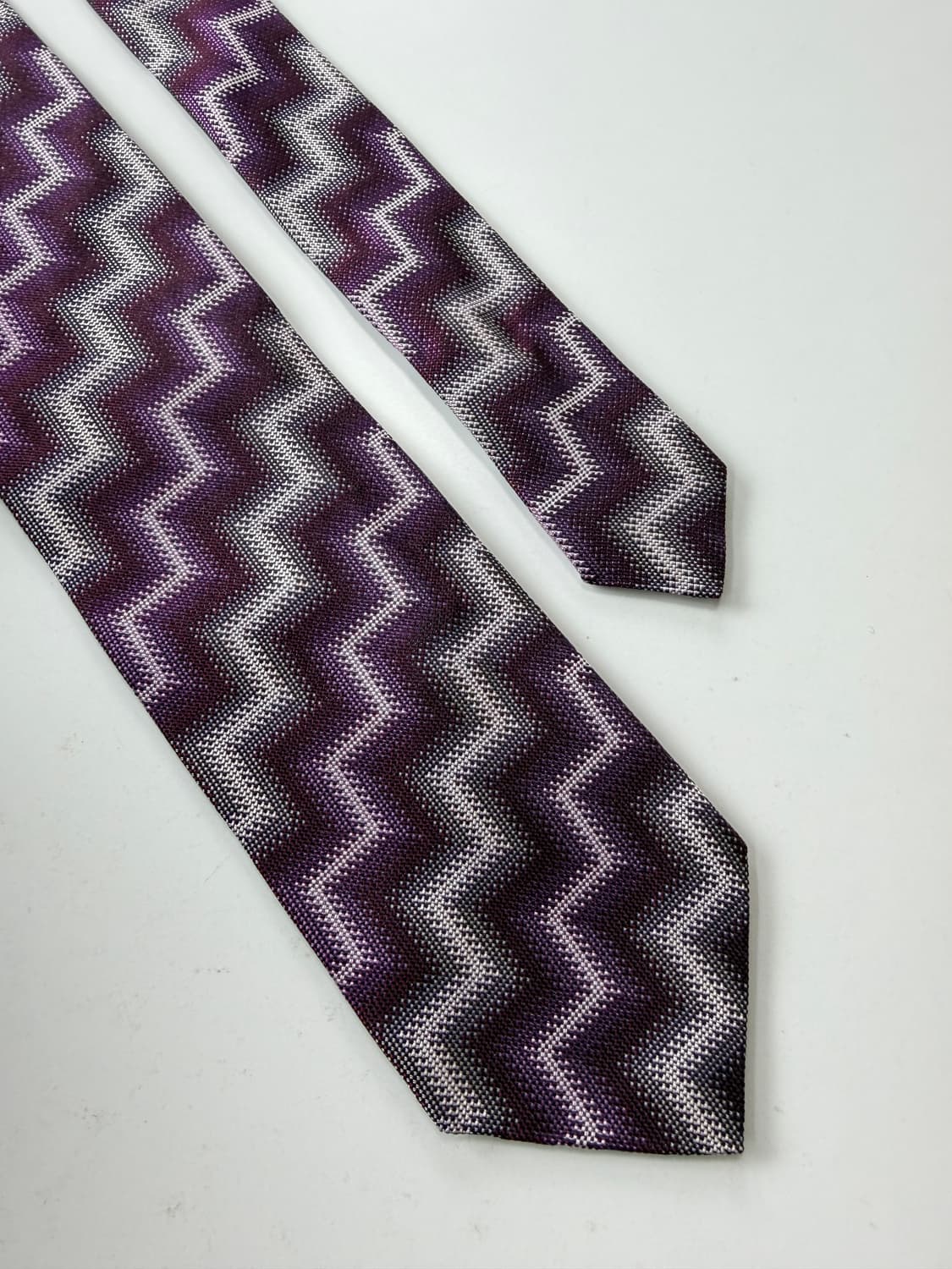 미쏘니 (Missoni) 실크 넥타이 8.2cm 상품이미지4