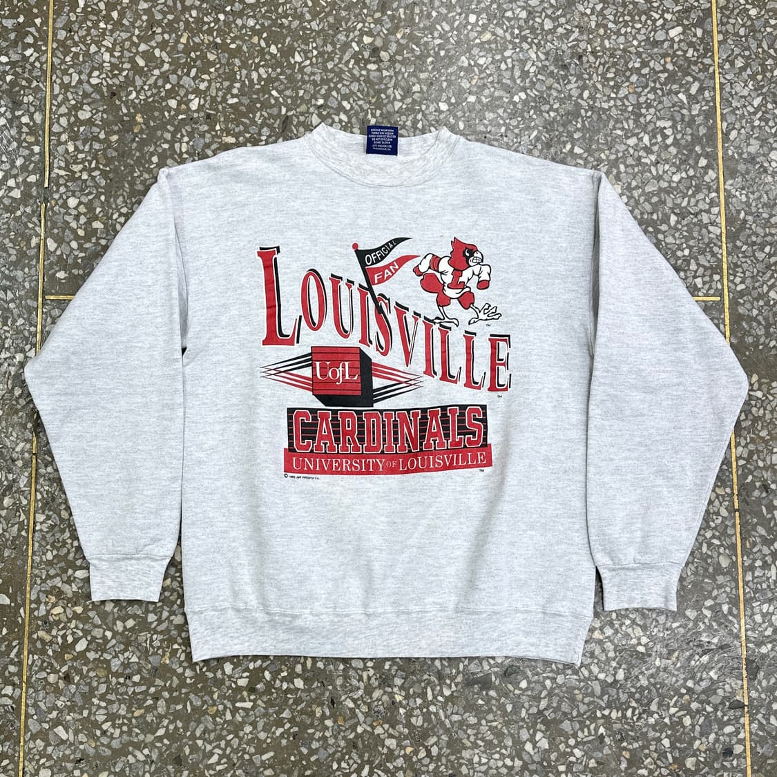 90s USA 로고 모션 카디날스 스웻셔츠 L 상품이미지1