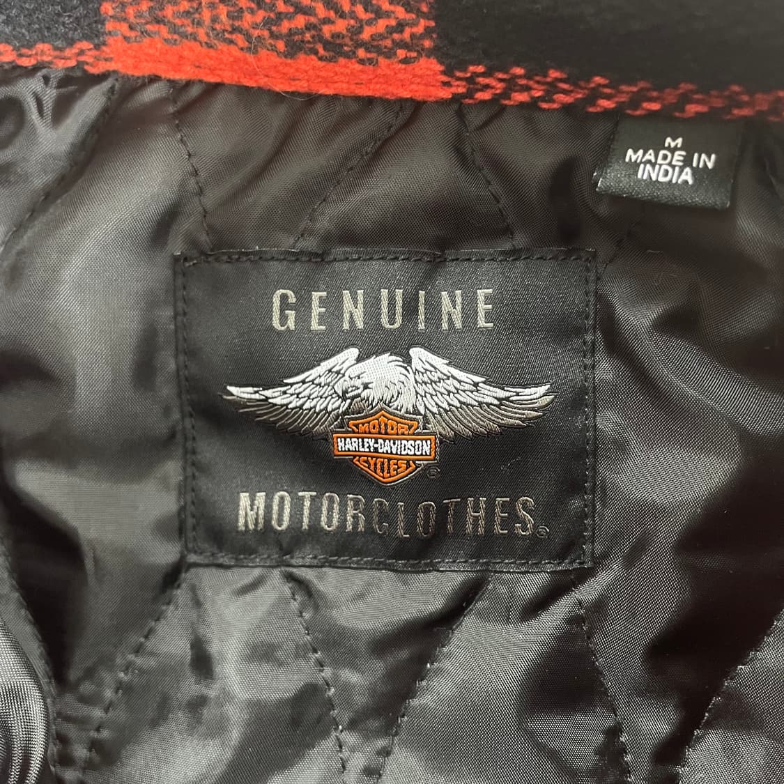 Harley-Davidson 할리데이비슨 타탄 퀼티드 자켓 상품이미지6