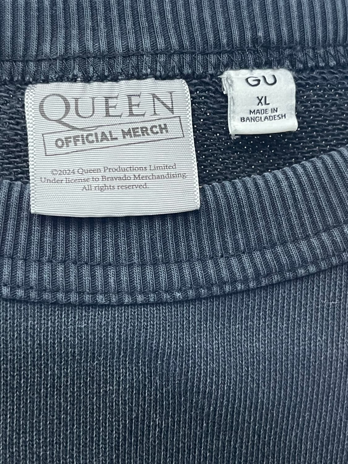 퀸 QUEEN MD맨투맨 밴드티 XL사이즈 상품이미지3