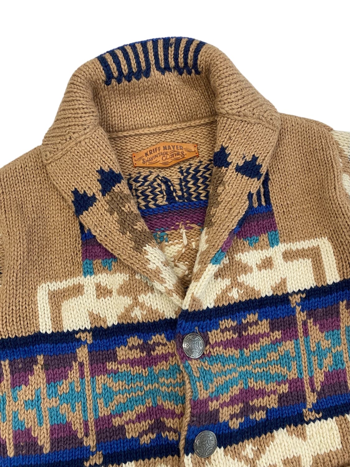 Kriff Mayer 네이티브 핸드니트 가디건 스웨터  상품이미지4