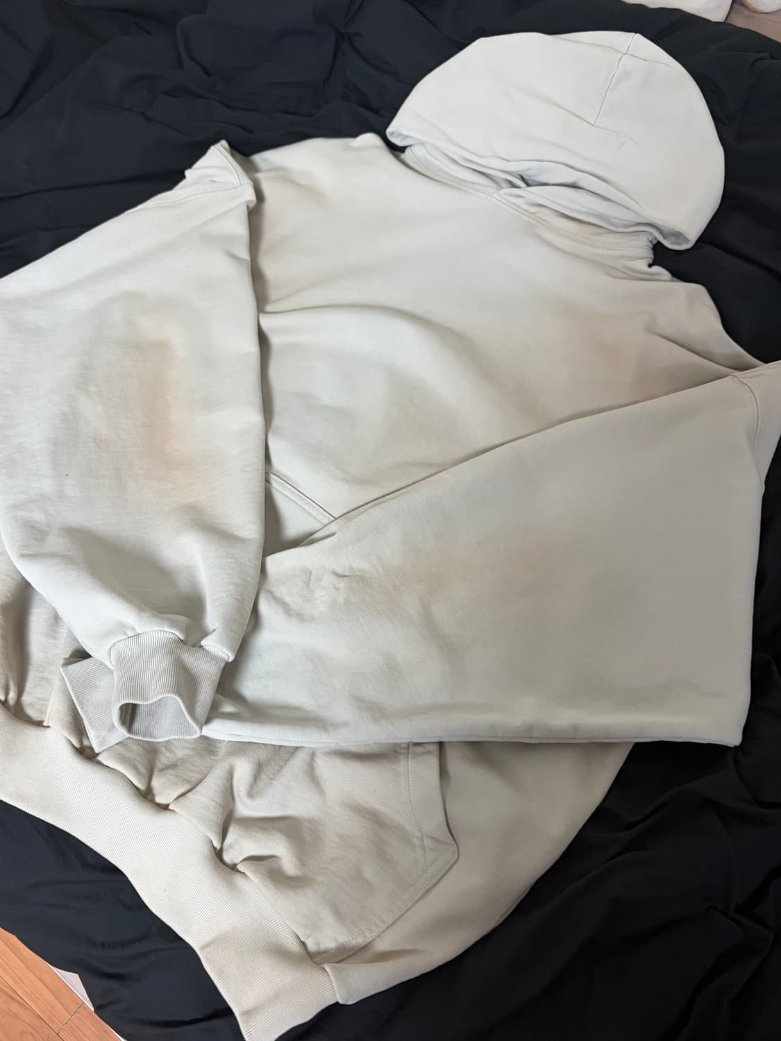 🖤🖤발렌시아가 백로고 워싱 후드티 1사이즈 🩷🩷 상품이미지2