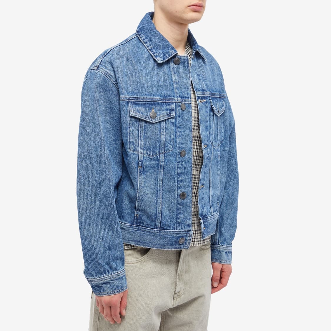 아미 박시 데님 지켓 상품이미지2