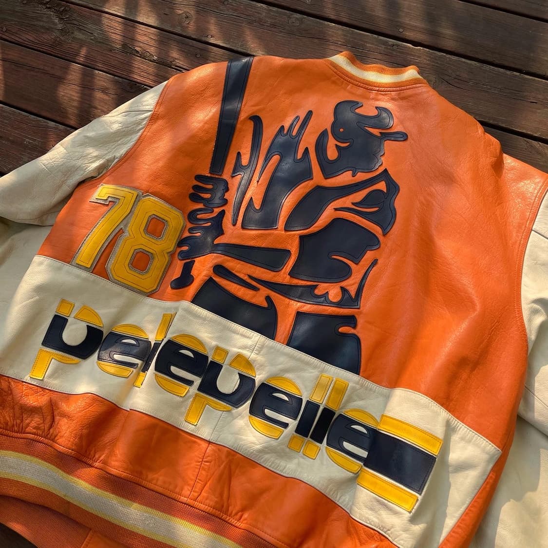 펠레펠레 1990’s 레더 스타디움 상품이미지2