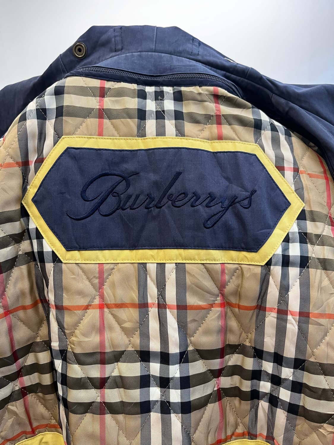 80~90s 버버리 후드 파카 상품이미지8