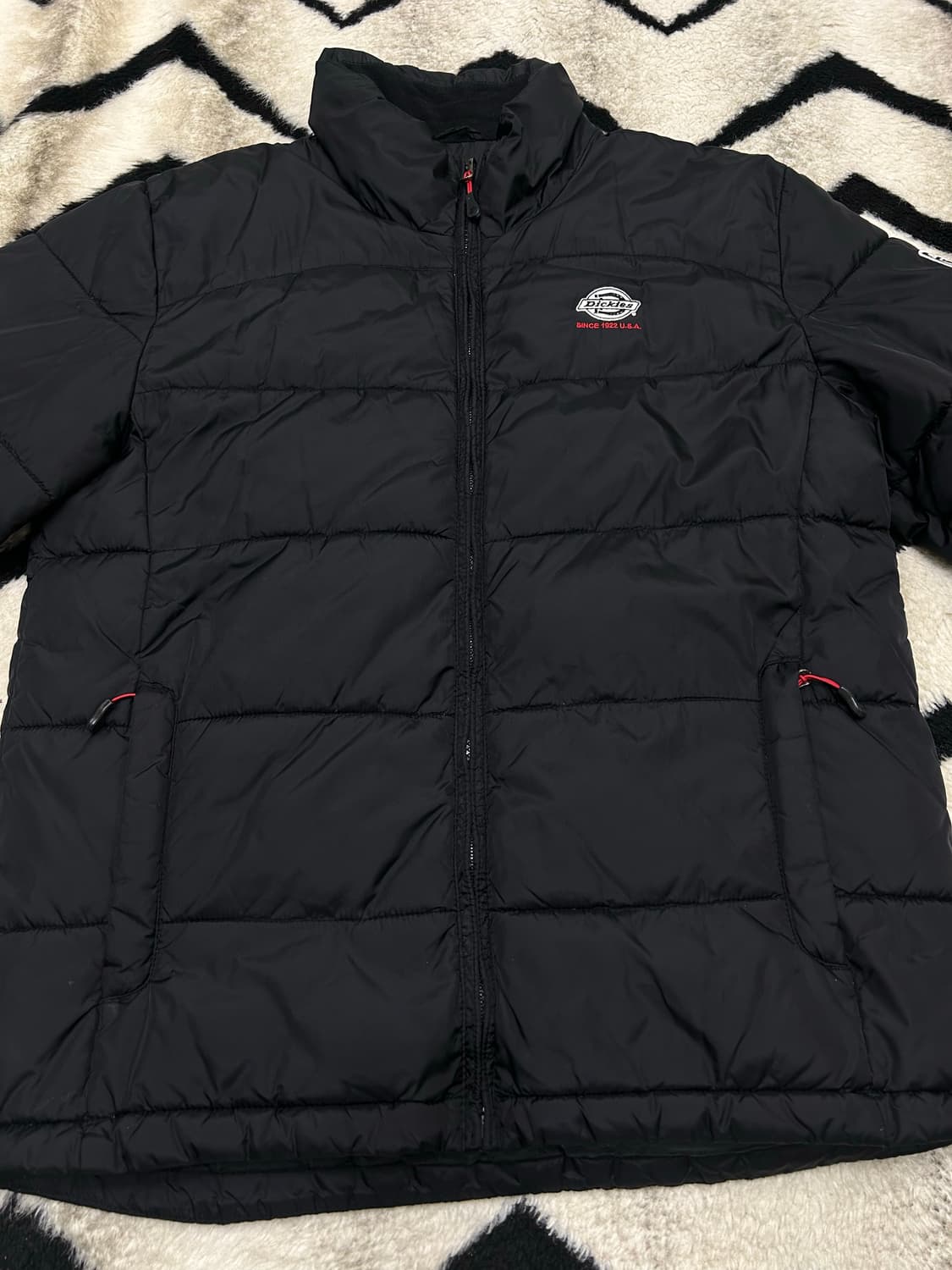 [M]디키즈 경량 패딩 자켓/블랙 상품이미지3