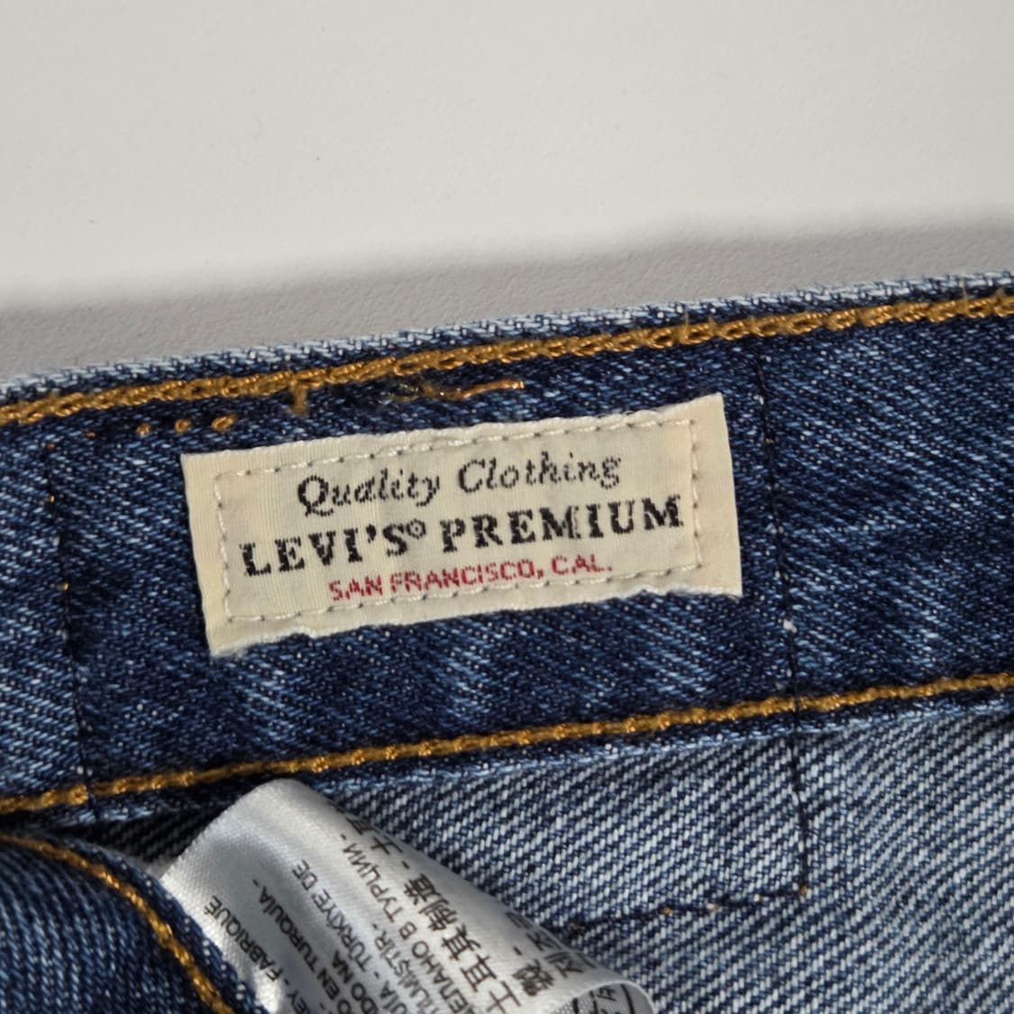 리바이스 501 빅E 프리미엄 중청 데님팬츠 28/28 상품이미지6