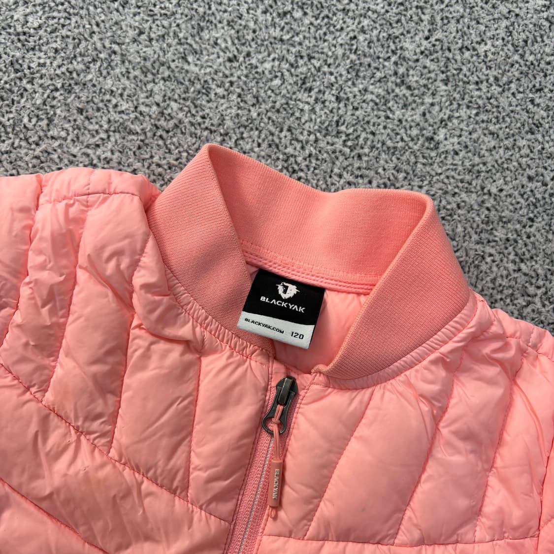 120 블랙야크 키즈 경량 구스다운 자켓 0316J 상품이미지2