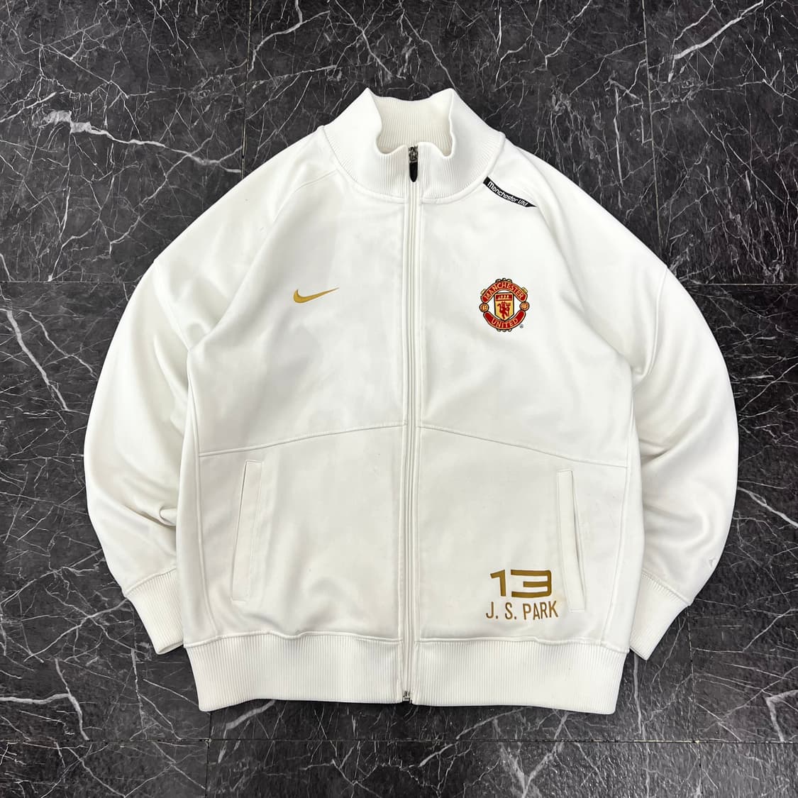 나이키 스우시 00s 13마킹 박지성 맨유 트랙탑 져지자켓 상품이미지1