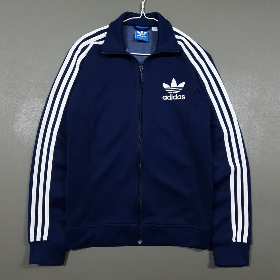 95 (M) 아디다스 스포 유로파 파이어버드 트랙탑 져지 자켓 네이비 상품이미지6