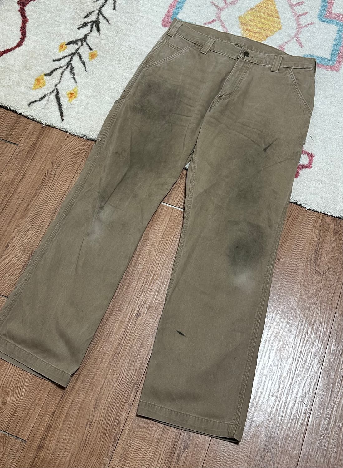 [칼하트] •Carhartt Carpenter Pants B324-DKH 상품이미지3