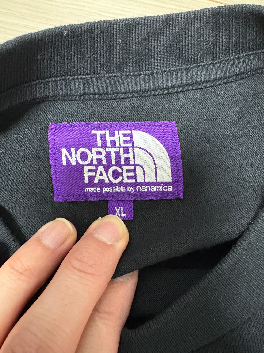 [xl]노스페이스 퍼플라벨 롱슬리브 블랙 상품이미지3