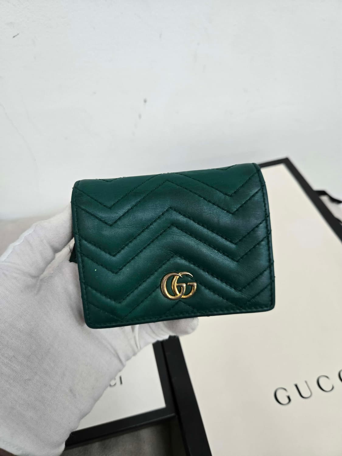 [보증서 정품]구찌 마틀라세 마몬트 반지갑 상품이미지5