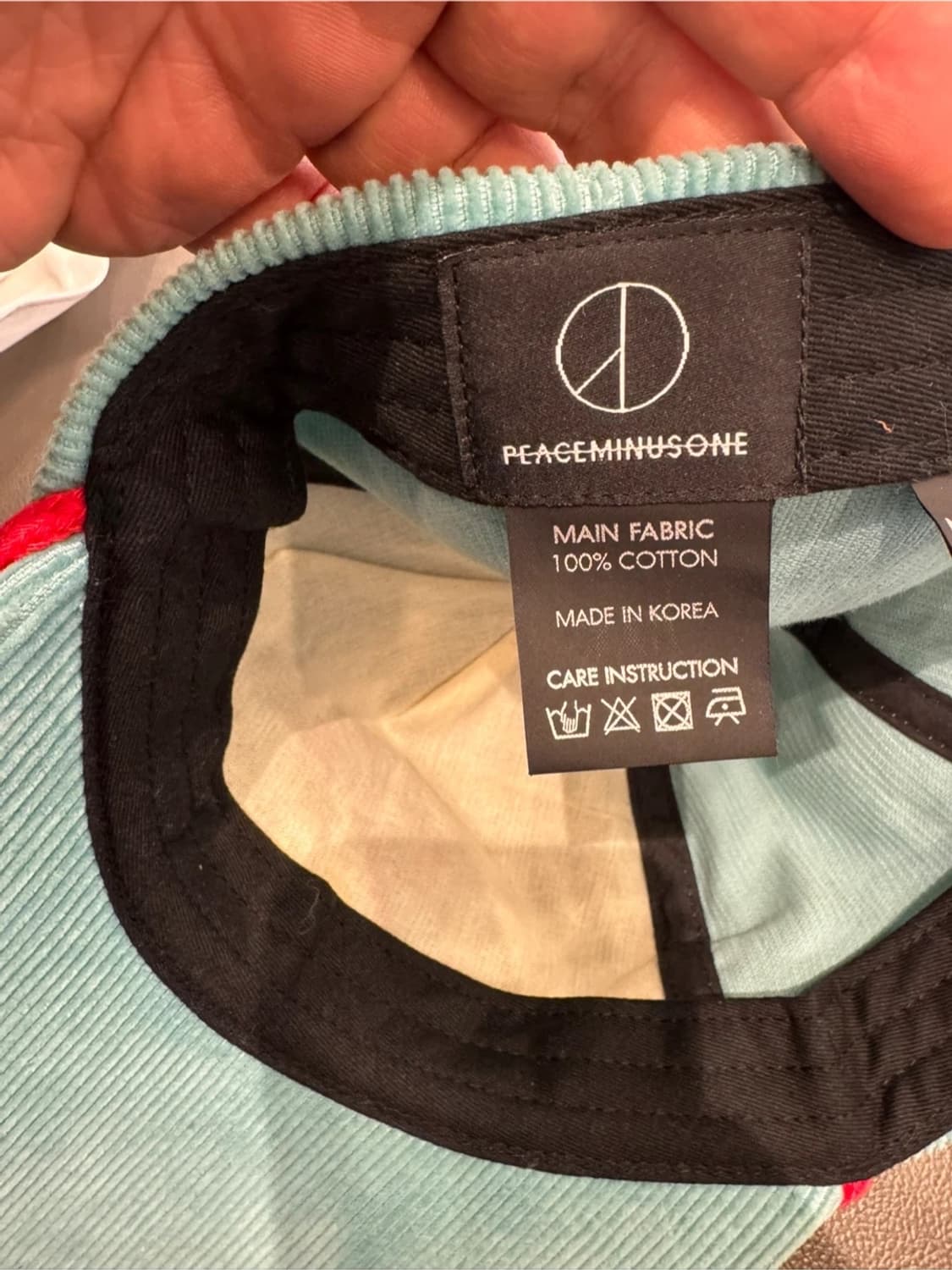 피스마이너스원 5 패널 볼캡 민트 극미중고 상품이미지4