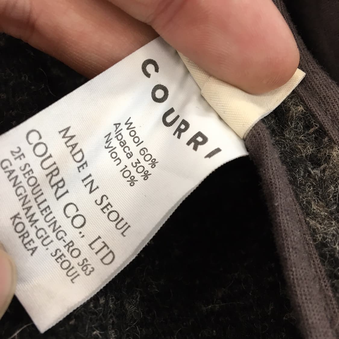COUURI 코우리 알파카 오버코트 여성 S 상품이미지8