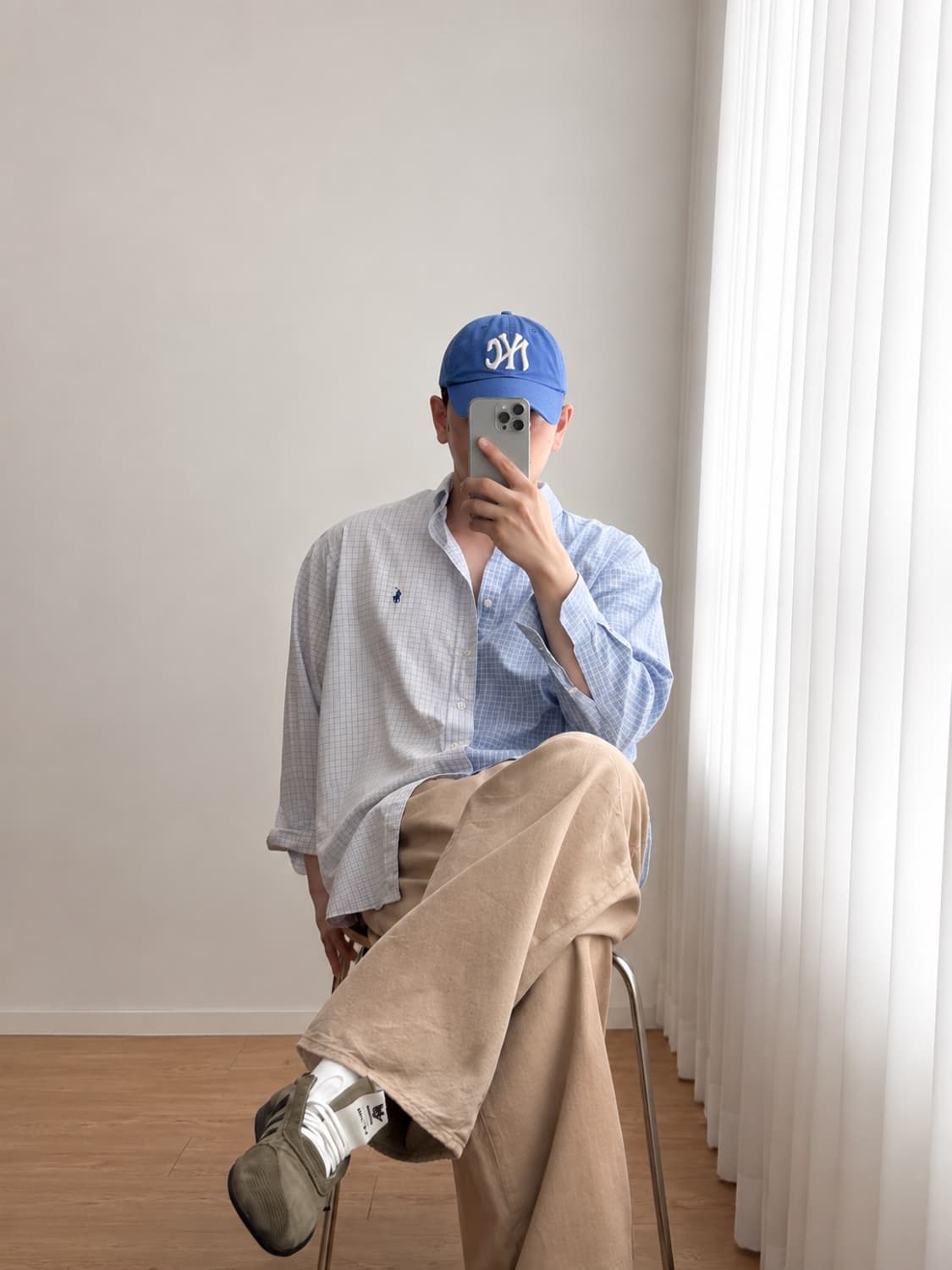 UNPACKED  빈티지 랄프로렌 리워크 체크 셔츠 [1OF1/희소] 상품이미지2