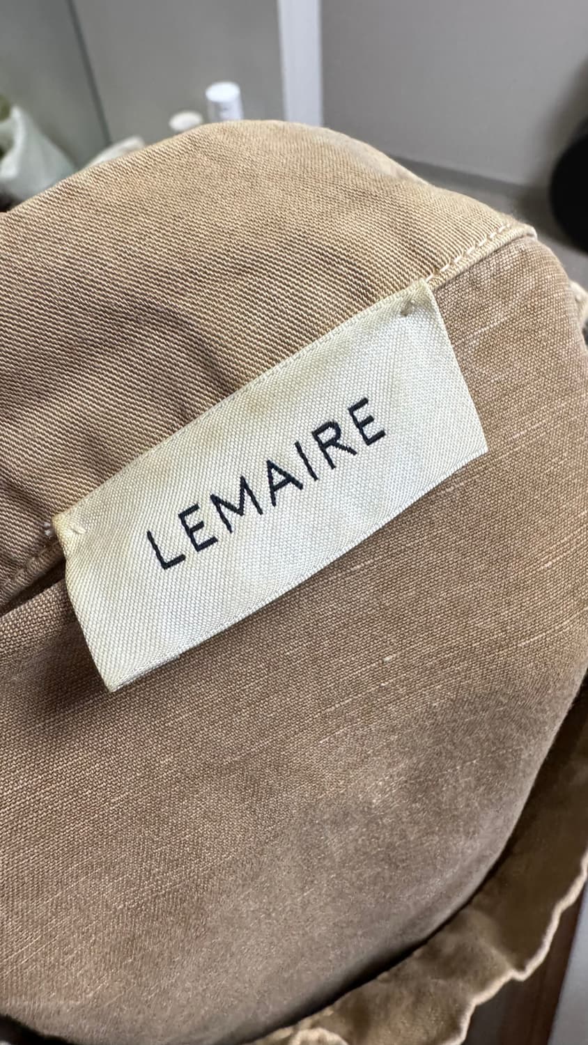 [S] 르메르 19 맨즈웨어 오버 스탠드 카라 지퍼 탑 셔츠 상품이미지5