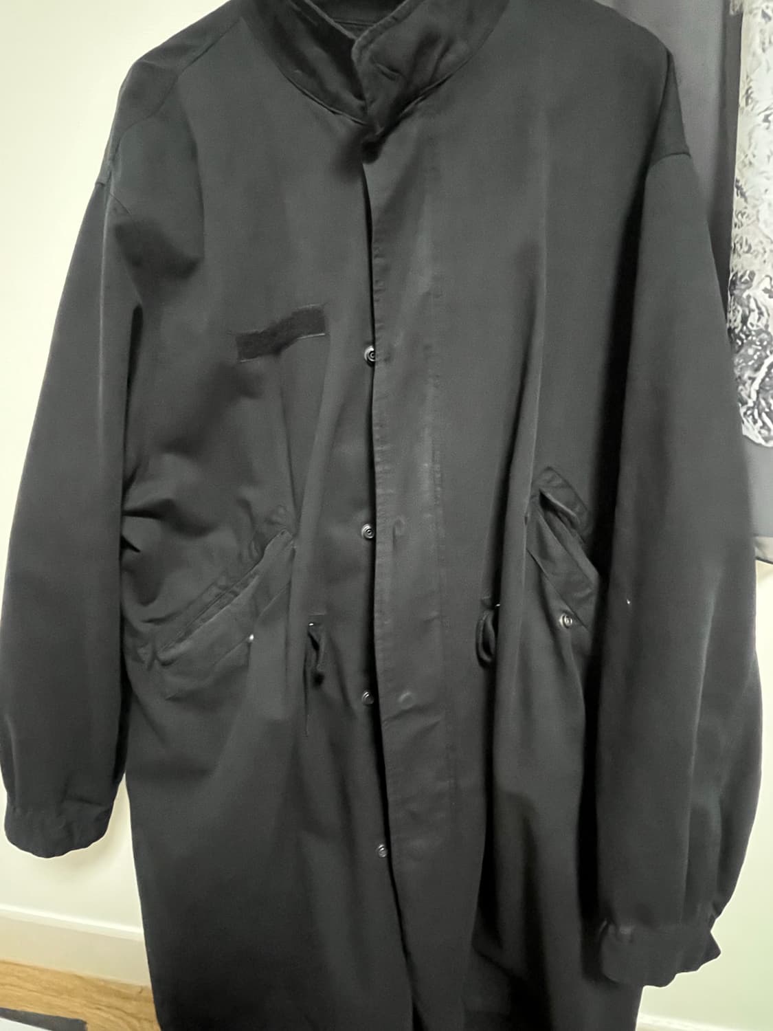 (4)해칭룸 모즈파카 블랙 4사이즈  상품이미지1