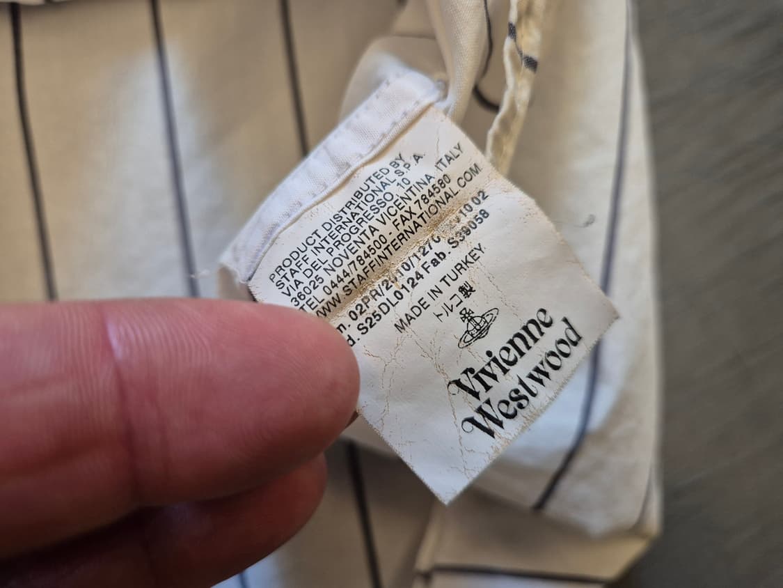 비비안웨스트우드 맨 스트라이프 셔츠 상품이미지8