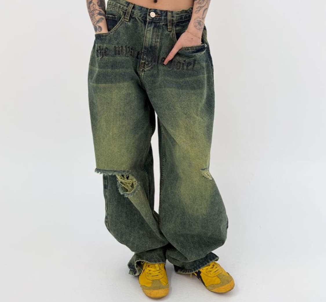 [토요일까지11₩]더미스테리어스호텔 옐로우데님 상품이미지1