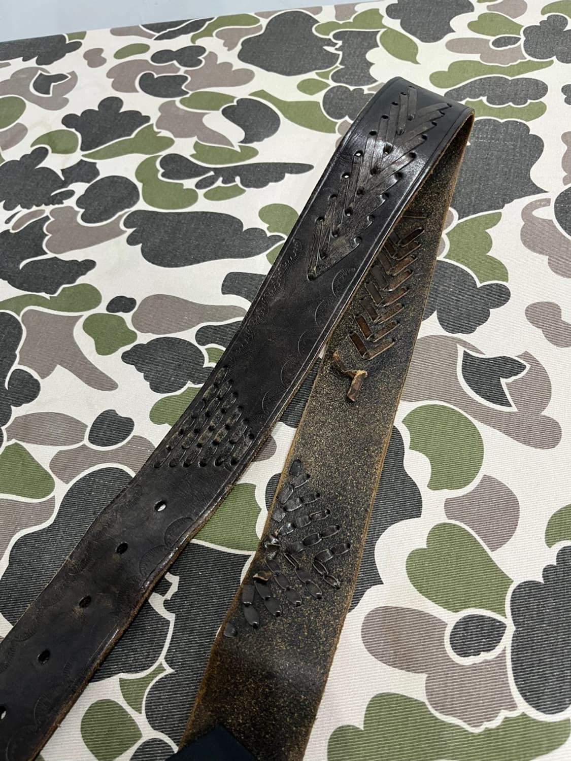 Vintage Western Leather Belt 상품이미지5