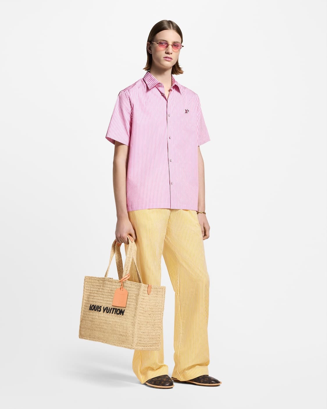 루이비통 2025 S/S 모노그램 스트라이프 셔츠 상품이미지1