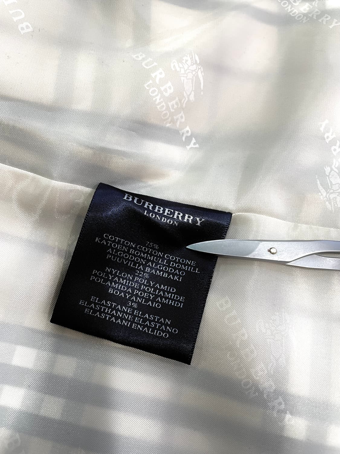 버버리 런던 노바체크 바람막이 트렌치코트 55~66 상품이미지9