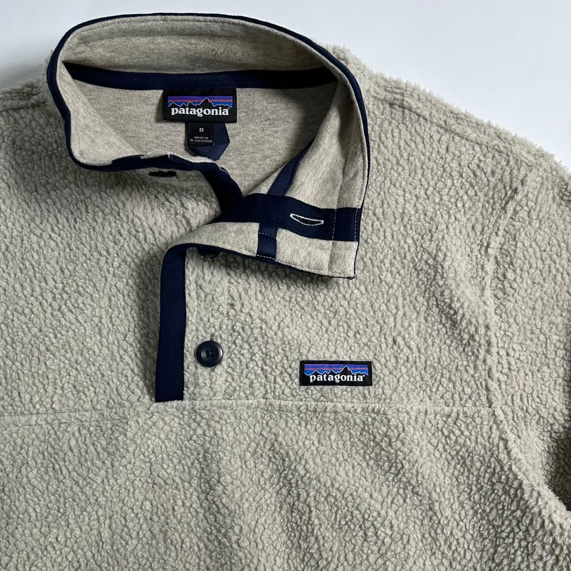 파타고니아 후리스 버튼 반집업 상품이미지3