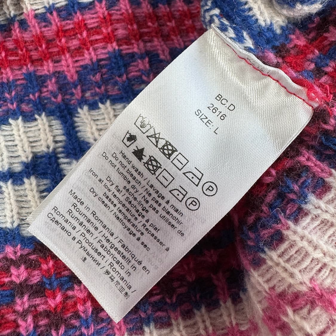 가니 GANNI 23 로고 울 니트 베스트 상품이미지5