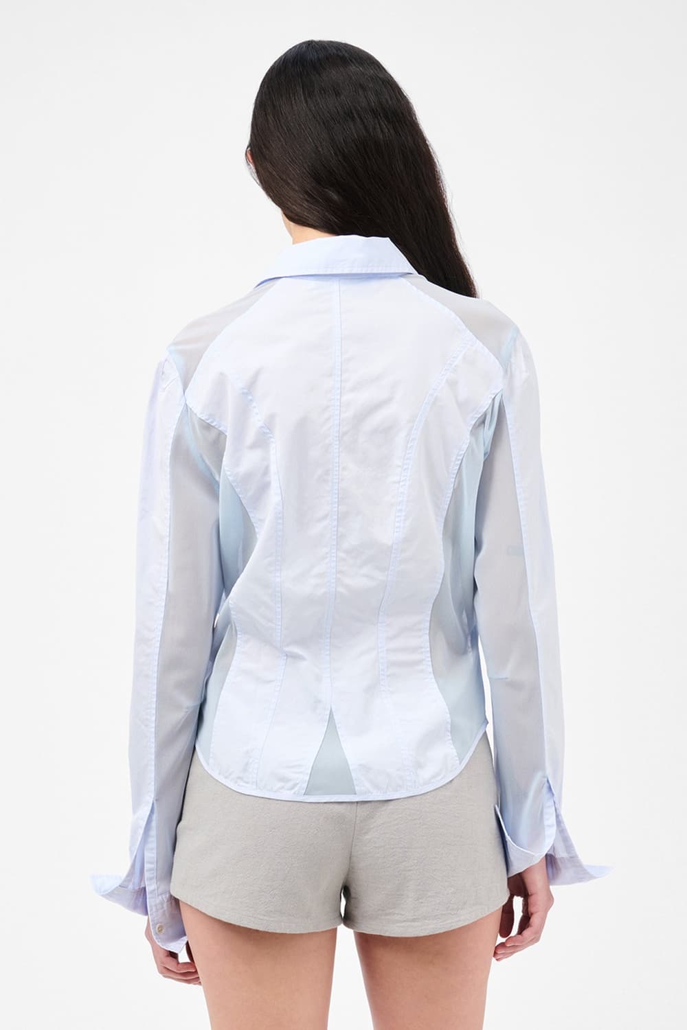 [34,36]아워레가시 25ss CINCHER 시어 셔츠 상품이미지5