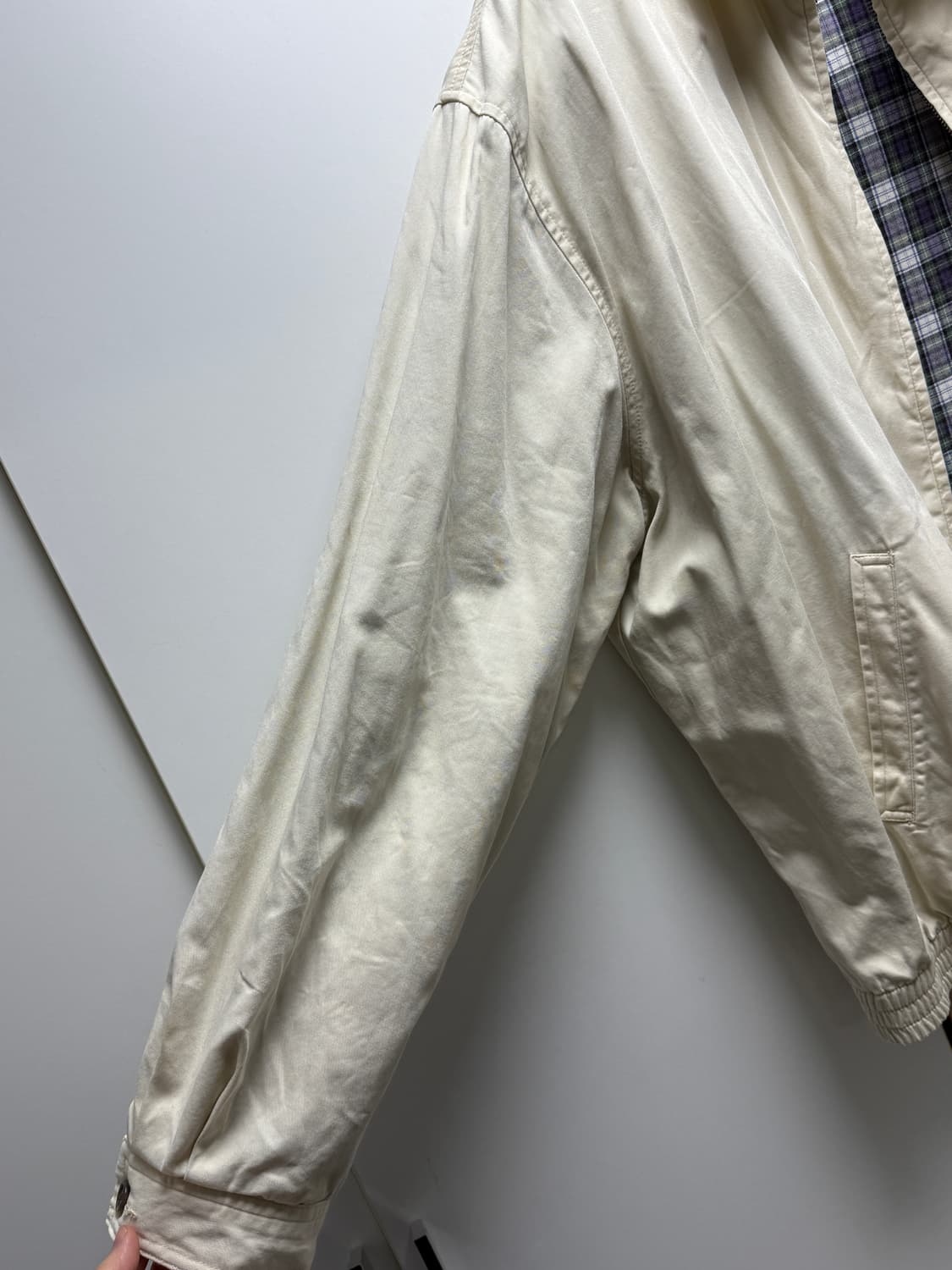 빈티지 폴로 스윙탑 블루종 점퍼 상품이미지2