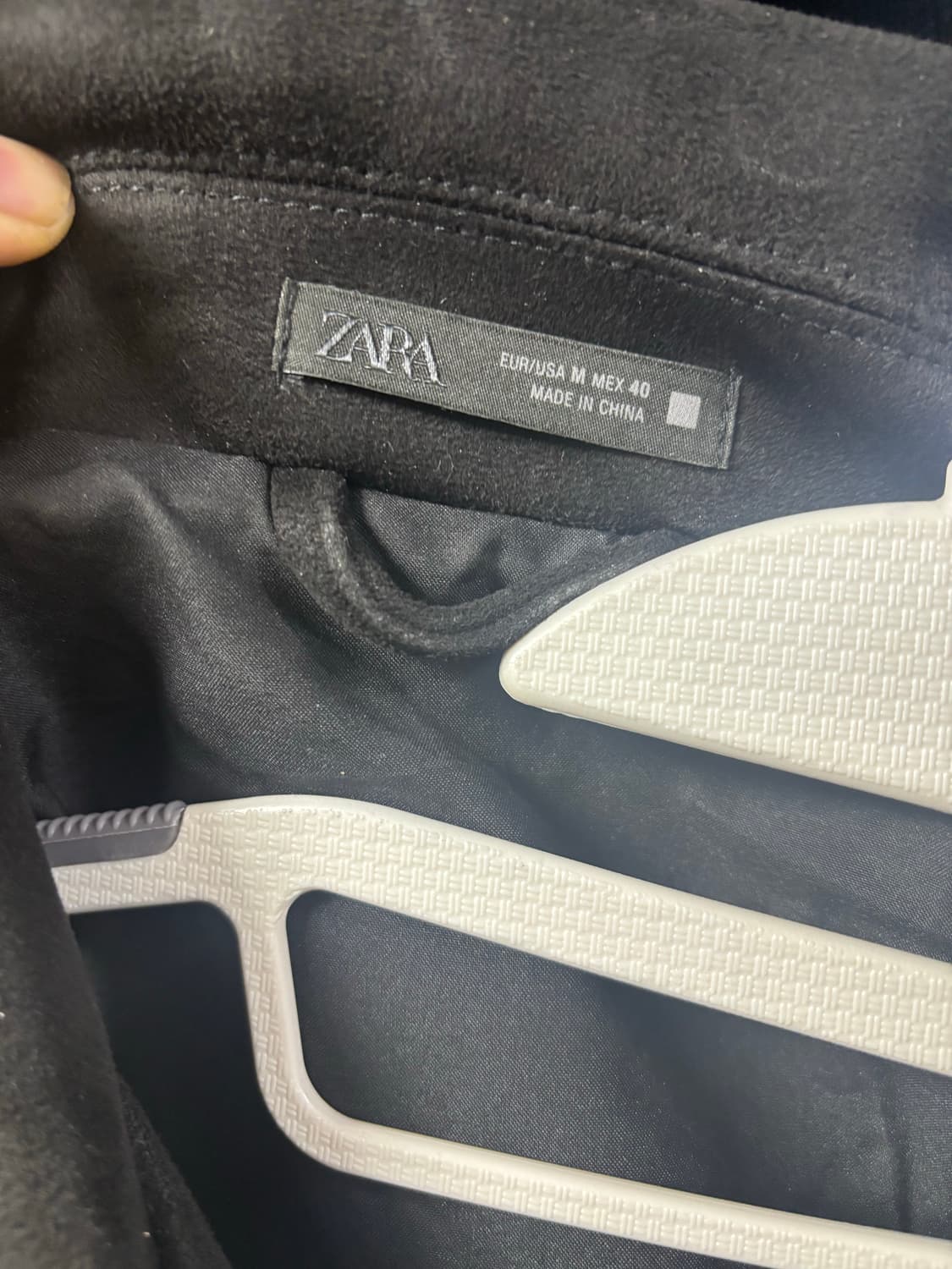 자라 웨스턴 아일릿 스웨이드 자켓 M 상품이미지4