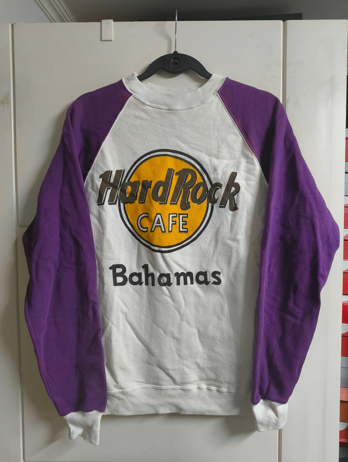 90s 하드락카페 바하마 스웻셔츠 usa L 상품이미지1