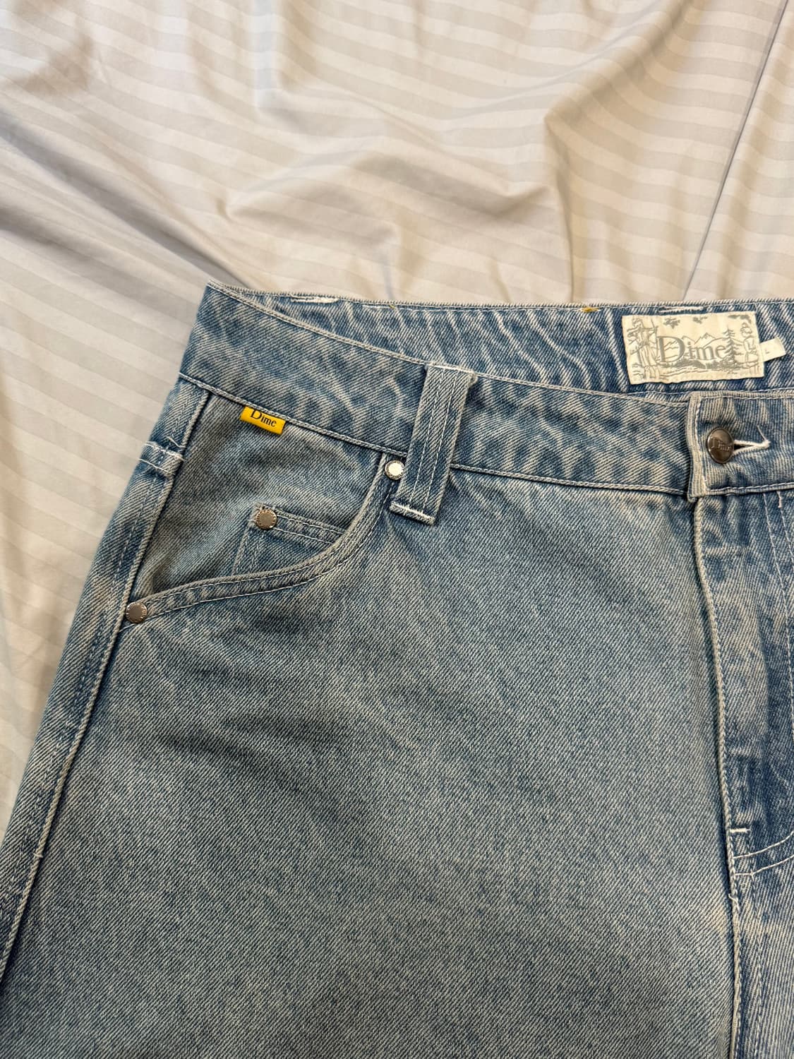 Dime 다임 배기진 청바지 상품이미지2