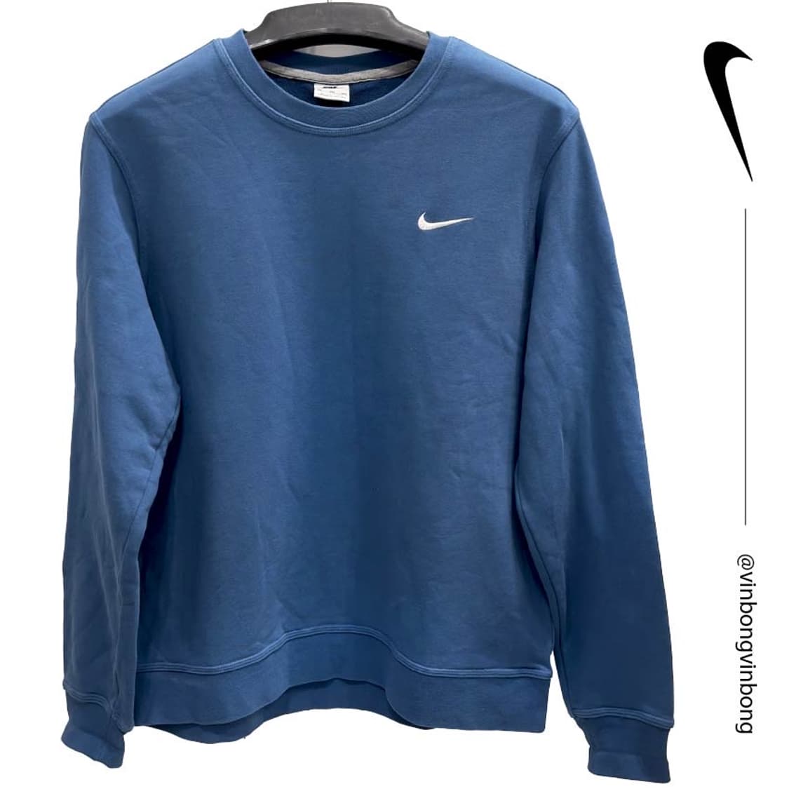 나이키 스우시 맨투맨(블루) 상품이미지1